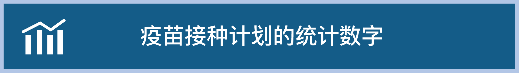 疫苗接种计划的统计数字